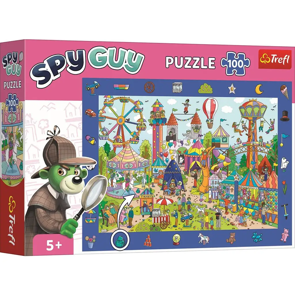 Spy Guy 100db-os puzzle Vidámpark - Trefl kép 1