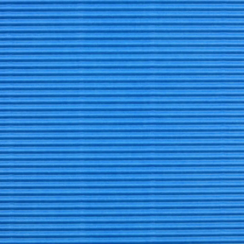 Világoskék 3D dekor hullámkarton B2 50x70cm 1db kép 1