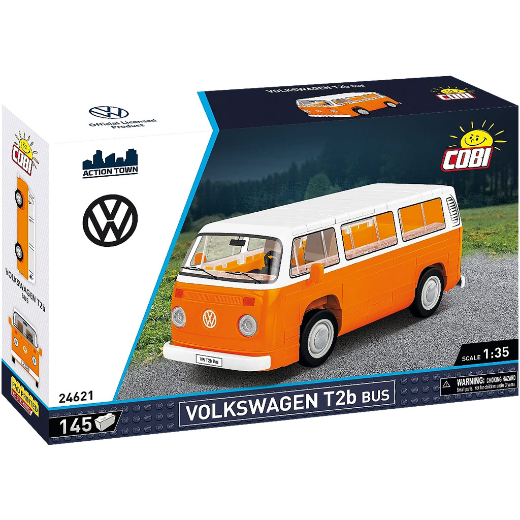 COBI: Volkswagen T2b busz építőjáték (24621) kép 1