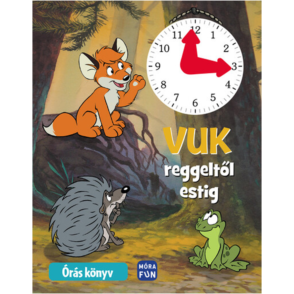 Móra: Vuk reggeltől estig óráskönyv - új formátum kép 1
