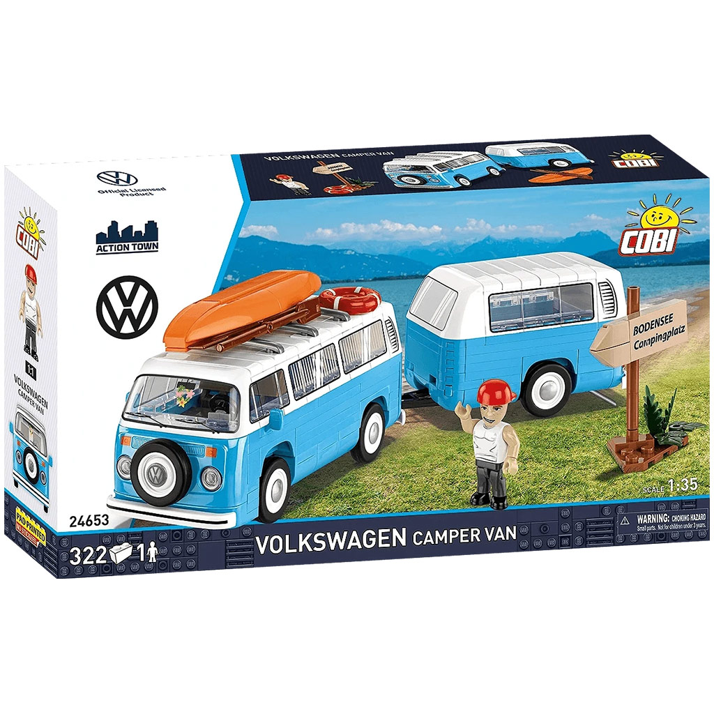 COBI: Volkswagen Camper építőjáték (24653) kép 1