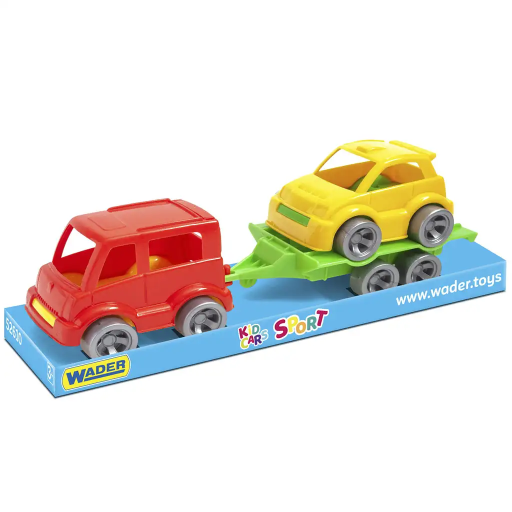 Kid Cars autók pótkocsival - Wader kép 2