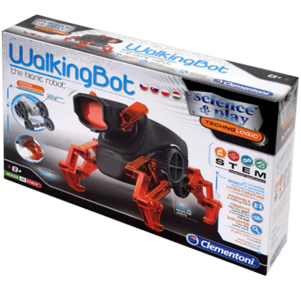 Science & Play: Walking Bot robotfigura - Clementoni kép 1