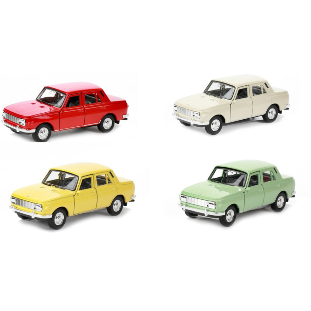 Welly: Wartburg 353 fém kisautó modell többféle változatban 11cm kép 1