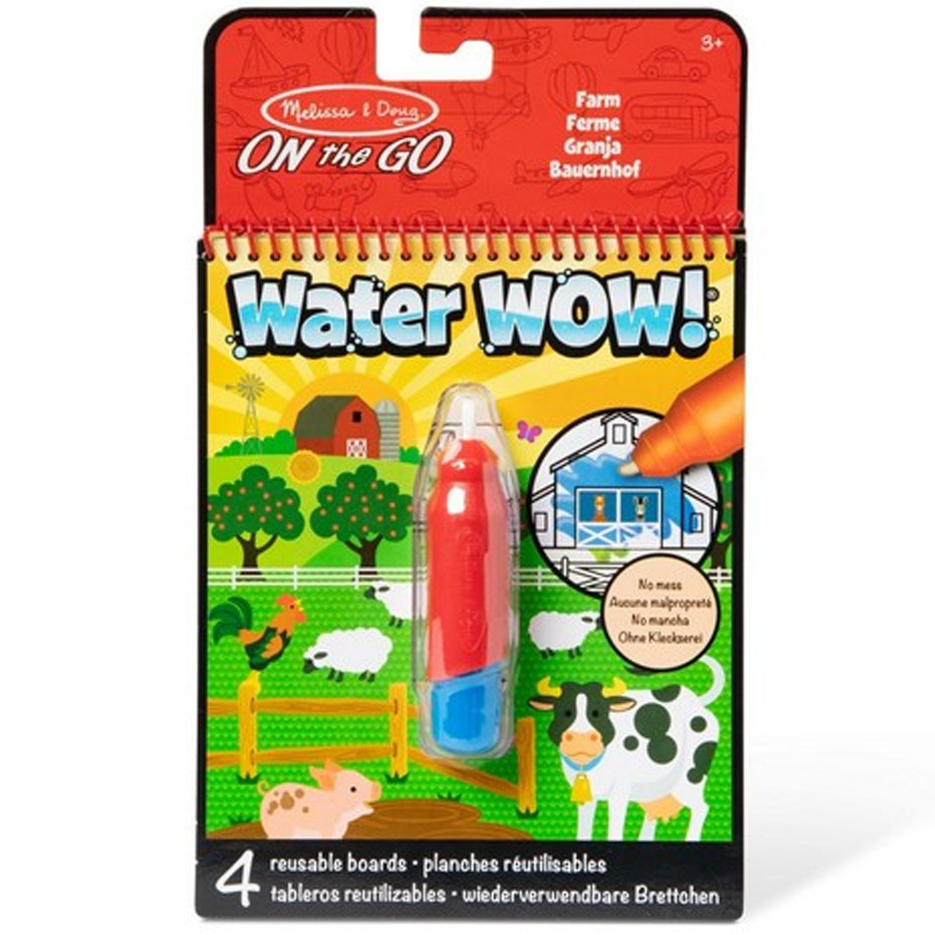 Melissa&Doug: Water WOW! rajzolás vízzel - Farm - Spin Master kép 1