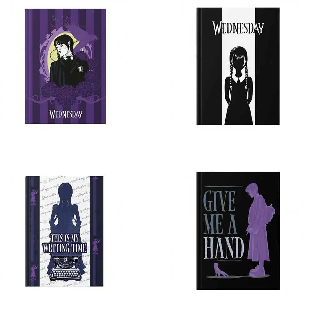Wednesday jegyzetfüzet A5-ös méretben 96oldal többféle 1db kép 1
