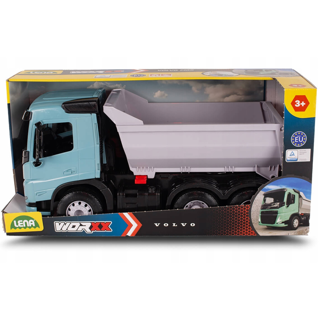 LENA: Worxx Volvo FMX billenőplatós teherautó dobozos 45cm kép 1