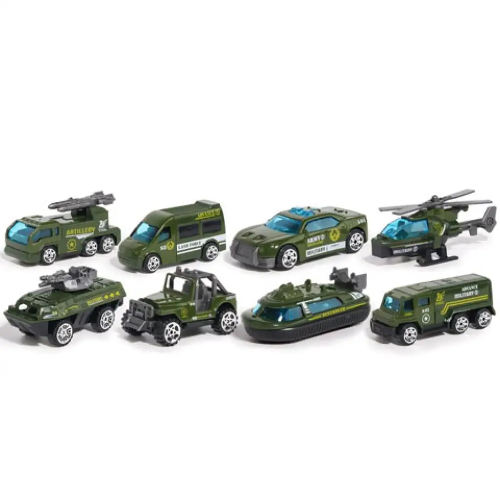 X-Military katonai kisautó szett 8db-os kép 2