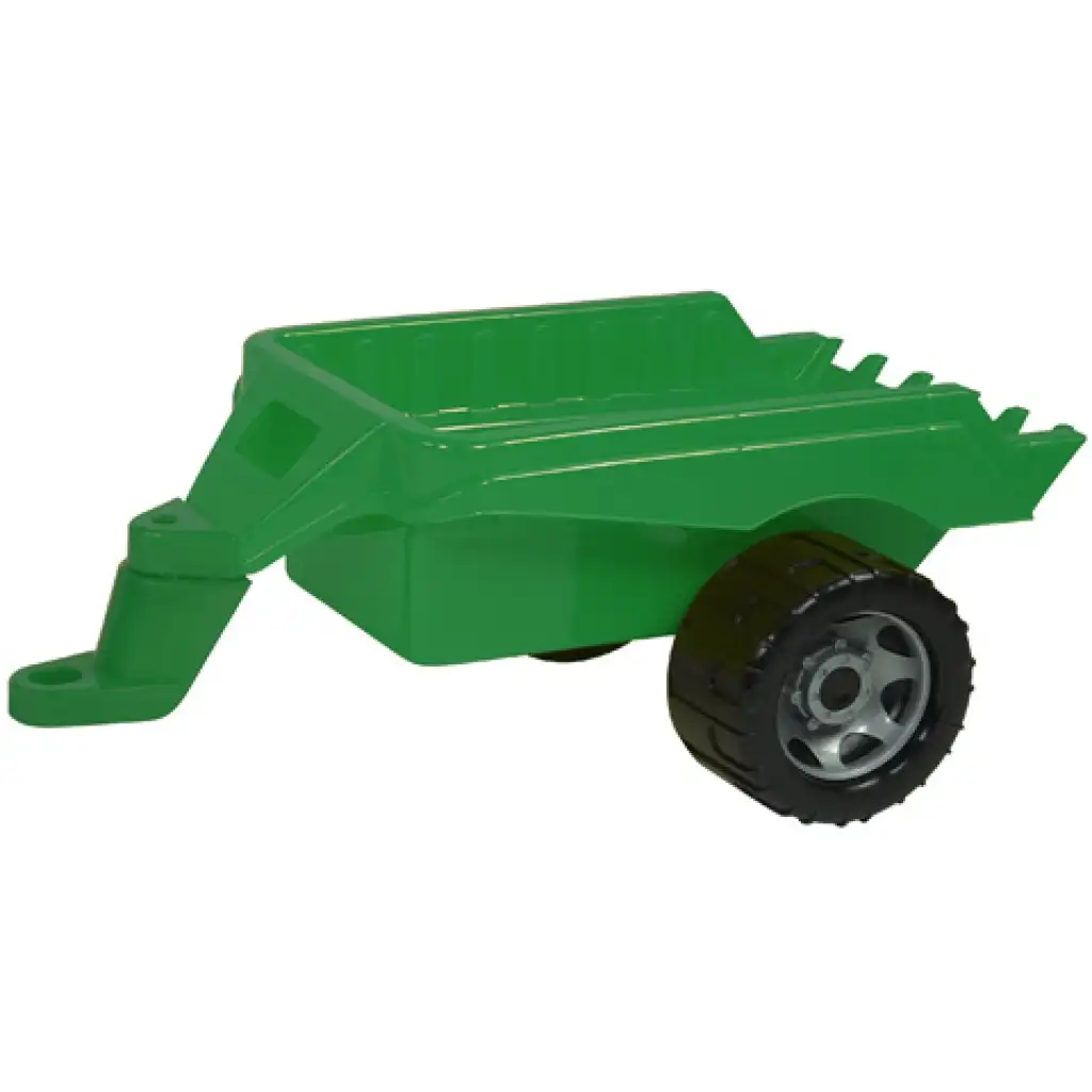 LENA: Zöld traktor utánfutó 47cm kép 1