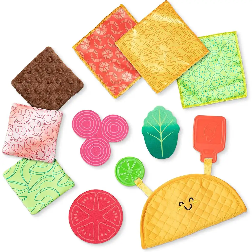 Zöldségek puha tacoban készségfejlesztő játék - Melissa & Doug kép 2