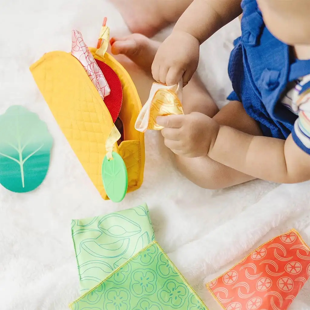 Zöldségek puha tacoban készségfejlesztő játék - Melissa & Doug kép 3