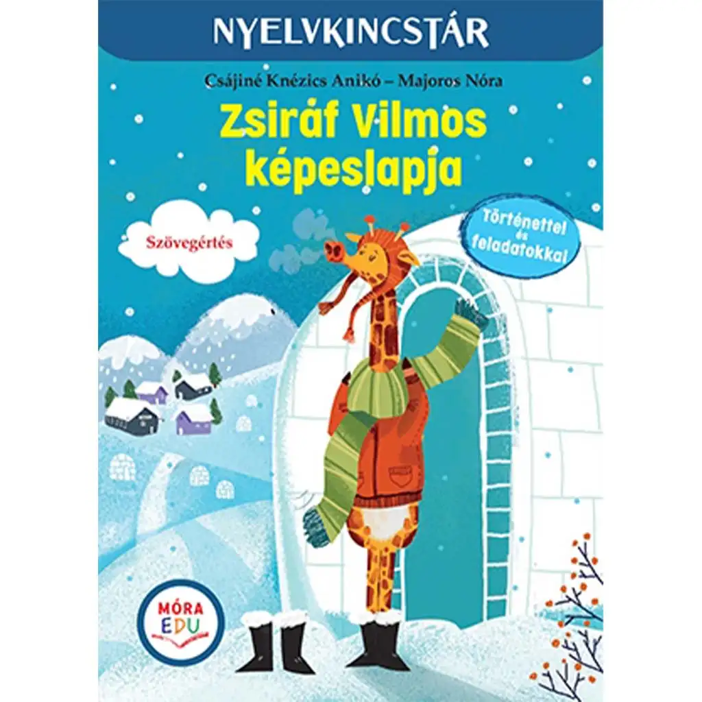 Móra: Zsiráf Vilmos képeslapja foglalkoztató könyv kép 1