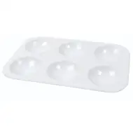 PlayBox: Festékpaletta 12,5x8,5cm 10 db-os