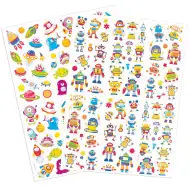 PlayBox: Űrlényes és matricás matrica szett 154db-os