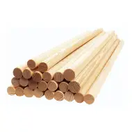 PlayBox: Kerek fa pálca szett 5db-os 75cm