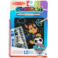 Melissa & Doug: Mancs őrjárat Chase képkarc kreatív játék