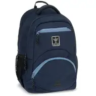 Ars Una: Navy sötétkék ergonomikus iskolatáska, hátizsák 33x45x24cm