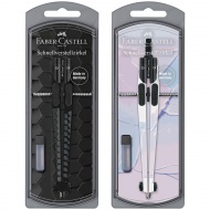 Faber-Castell: S&V körző szett gyorsállítóval kétféle változatban 1db