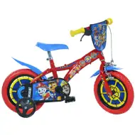 Mancs Őrjárat piros-kék gyerek bicikli 12-es méretben - Dino Bikes kerékpár