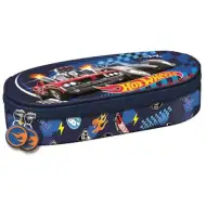 Hot Wheels ovális tolltartó kék színben 20,5x5x9,5cm