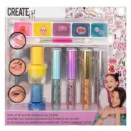 Create It!: 7db-os sminkszett metál színekkel - Canenco