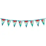 Ariel a kis hableány party zászlófüzér 230cm