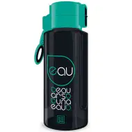 Ars Una: Fekete-zöld kulacs fogóval 650ml