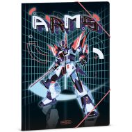 Ars Una: A.R.M.S. robot mintás gumis dosszié A/4-es méret