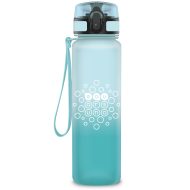 Ars Una: Ice fehér-világoskék színátmenetes matt BPA-mentes kulacs 600 ml