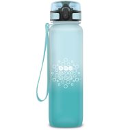 Ars Una: BPA-mentes színátmenetes motivációs kulacs matt - 1000 ml - Ice
