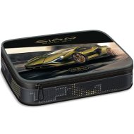 Ars Una: Sárga Lamborghini többszintes tolltartó 15,5x22,5x4,5cm