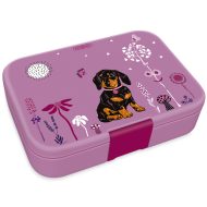 Ars Una: Cute Animals Puppy kutyusos osztott uzsonnás doboz 15,3×21,6×5,2cm