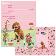 Ars Una: Cute Animals doggie kutyás partimeghívó borítékkal 10-db