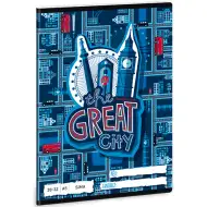 The Great City 32 lapos sima füzet 20-32 A/5