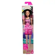 Barbie Chic barna hajú divatbaba rózsaszín Barbie ruhában - Mattel
