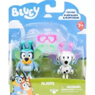 Bluey űrlények: Bluey és Chloe figura szett