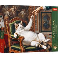 Bolyhos cica 500db-os Prémium plusz puzzle - Trefl