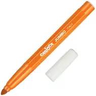 Carioca: Lemosható Jumbo filctoll narancssárga színben 1db