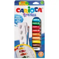 Tubusos tempera készlet 12x10ml - Carioca
