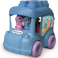 Disney Stitch iskolabusz puha építőkockákkal - Clementoni