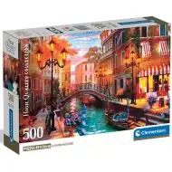 Naplemente Velencében 500db-os HQC kompakt puzzle - Clementoni