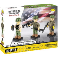 COBI: WWII D nap 1944. június 6. figura szett (2058)
