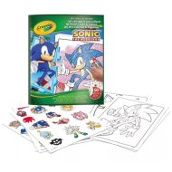 Crayola: Sonic, a sündisznó színező matricákkal