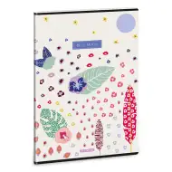 Ars Una: Cream Hibiscus extra kapcsos kockás füzet A/4