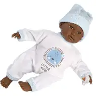Llorens: Cuqui síró afroamerikai baba 30 cm