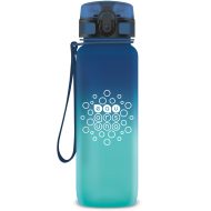 Ars Una: BPA-mentes színátmenetes kulacs matt - 800 ml - Dark Sea