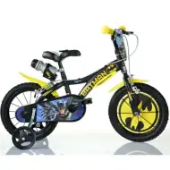 Batman fekete gyerek bicikli 14-es méretben - Dino Bikes kerékpár