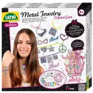 LENA: Fém medálok és kristályok ékszerkészítő szett