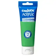 Acrylic 75ml-s akril festék élénkzöld színben - Carioca