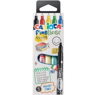 Fineliner Study Selection 5db-os tűfilc szett 0,5mm - Carioca